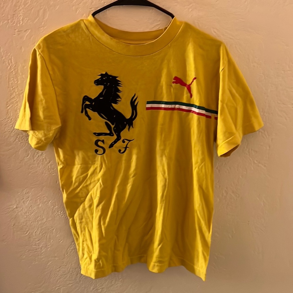 Vintage y2k puma Ferrari shirt